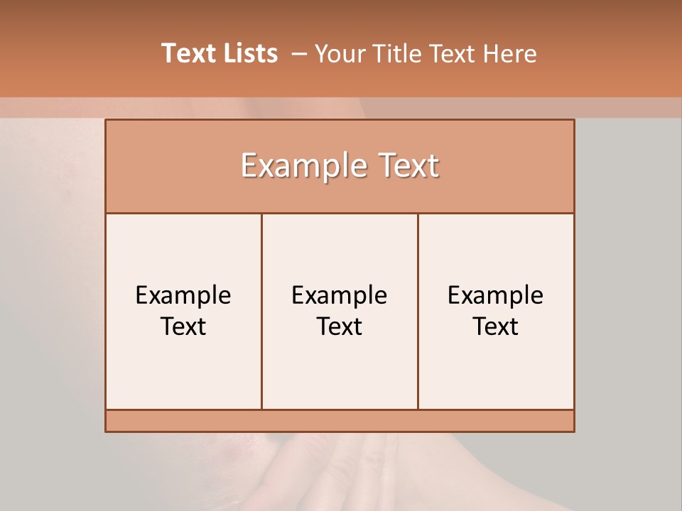 Skin Peeling Skin Condition PowerPoint Template