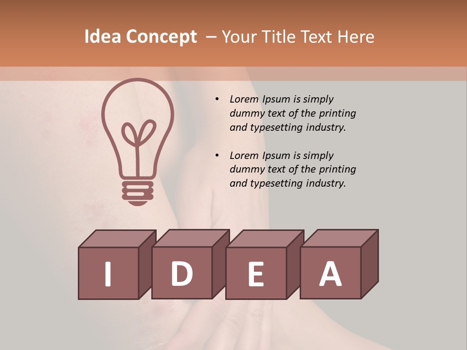 Skin Peeling Skin Condition PowerPoint Template