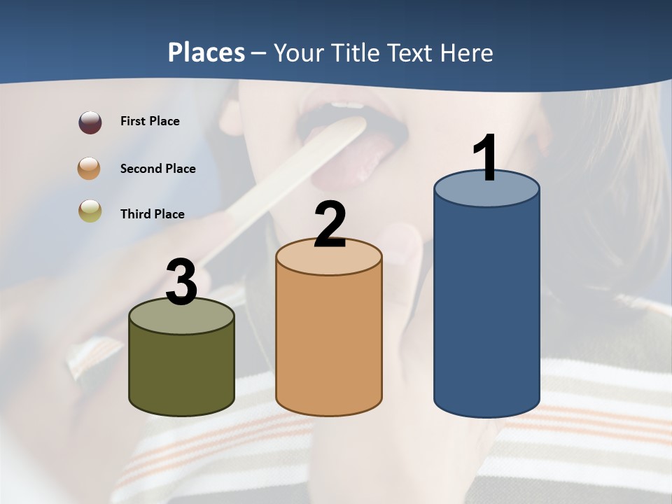 Open Child Dent PowerPoint Template