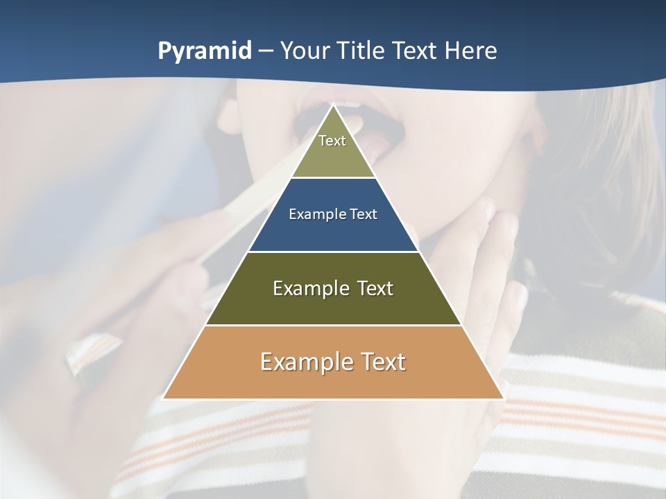 Open Child Dent PowerPoint Template