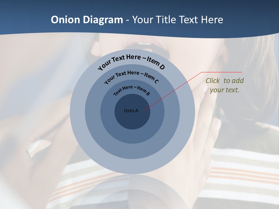 Open Child Dent PowerPoint Template