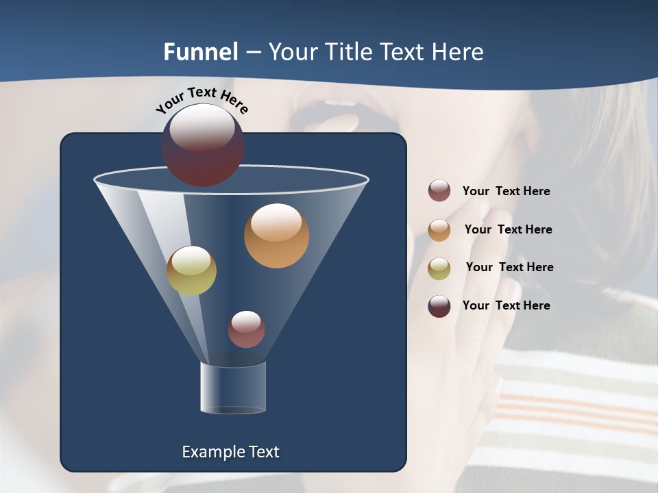 Open Child Dent PowerPoint Template