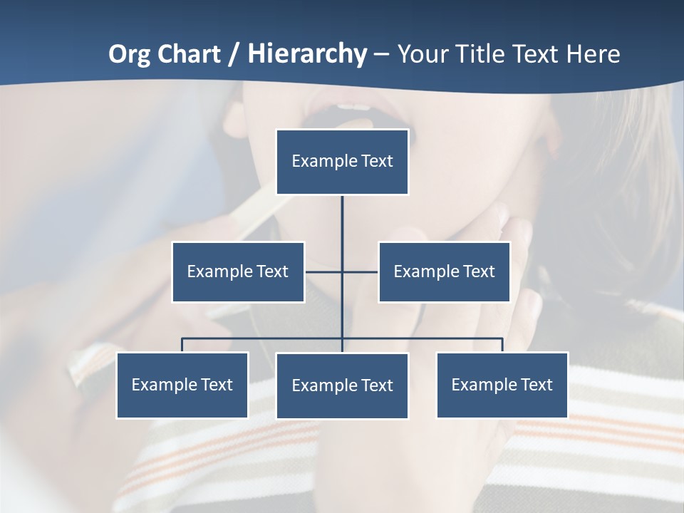 Open Child Dent PowerPoint Template
