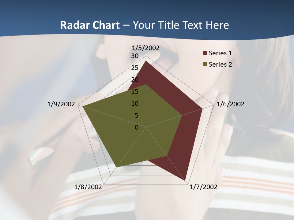 Open Child Dent PowerPoint Template