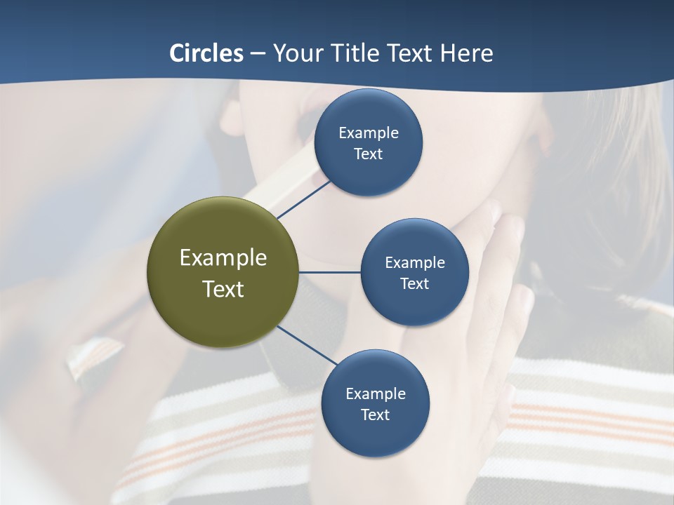 Open Child Dent PowerPoint Template