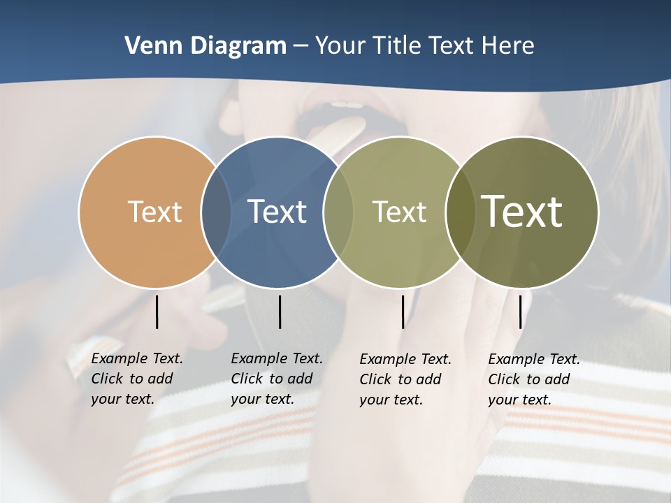 Open Child Dent PowerPoint Template