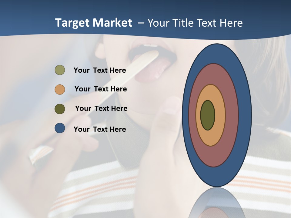 Open Child Dent PowerPoint Template