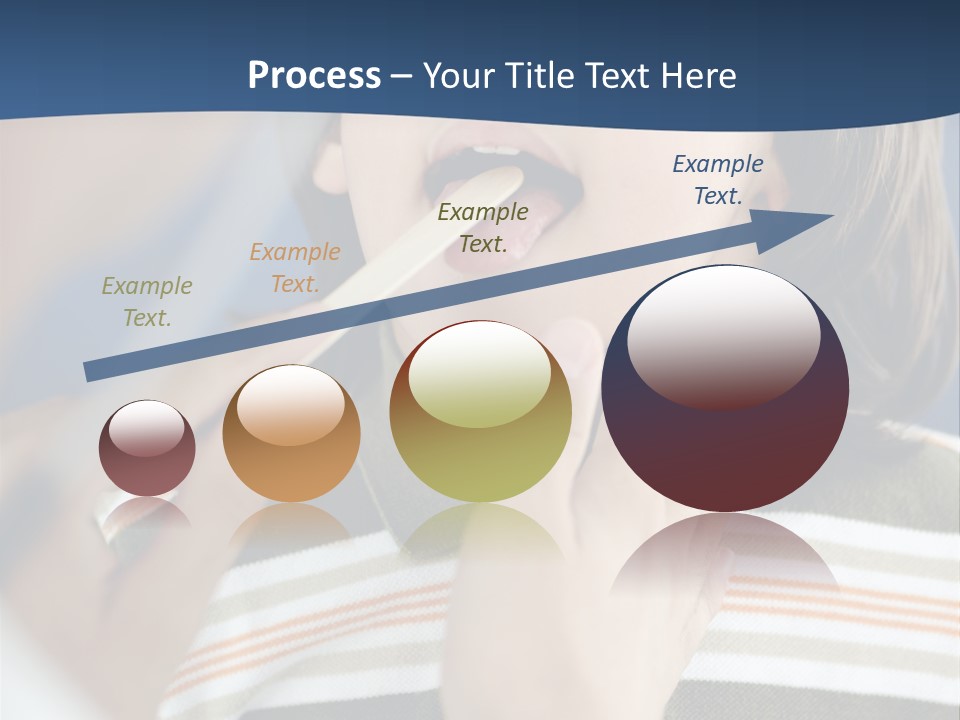 Open Child Dent PowerPoint Template