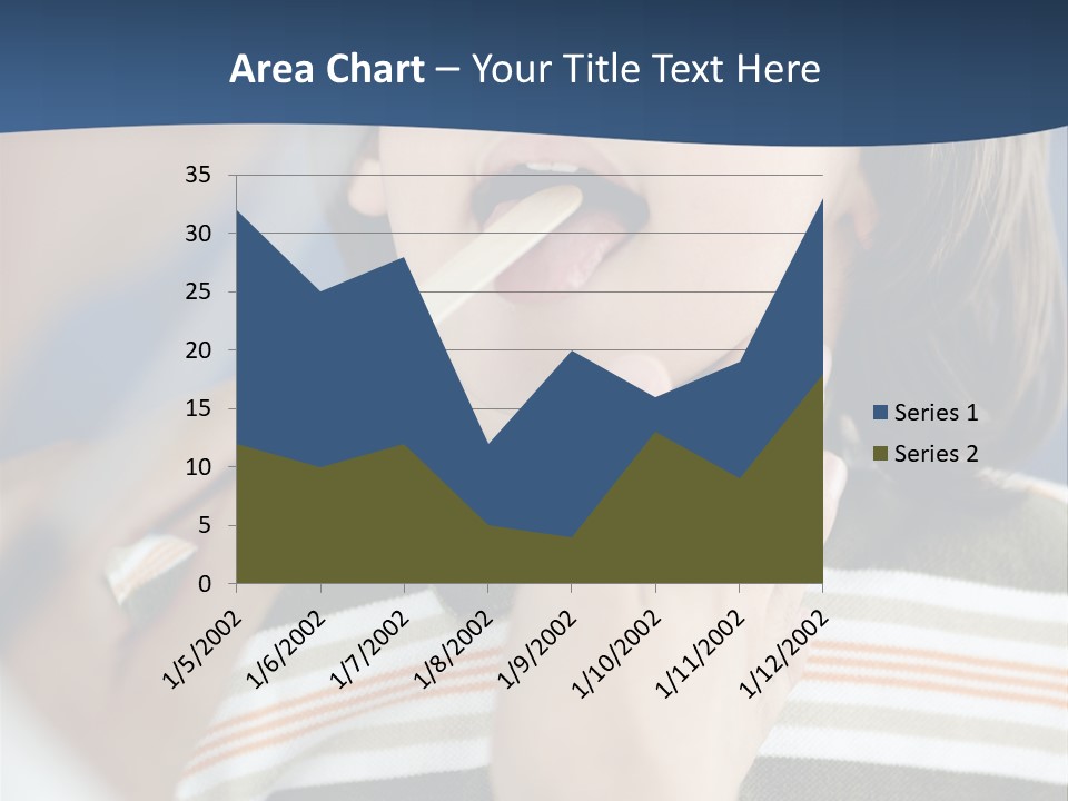 Open Child Dent PowerPoint Template