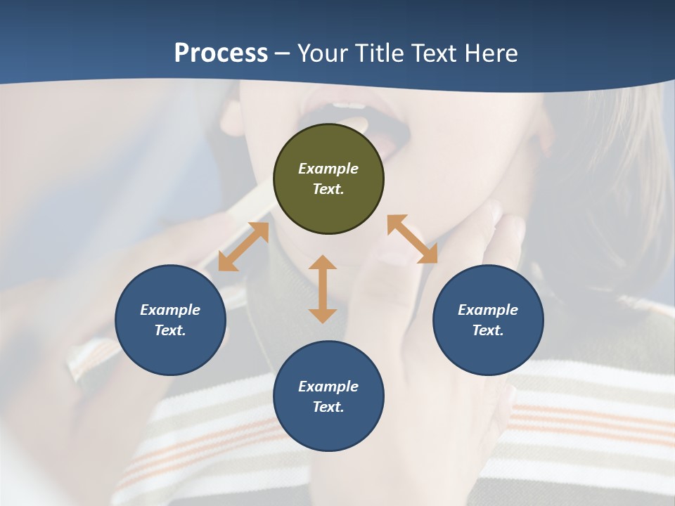 Open Child Dent PowerPoint Template