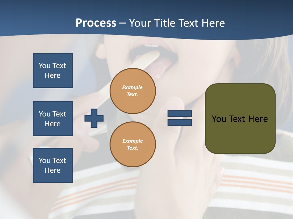 Open Child Dent PowerPoint Template