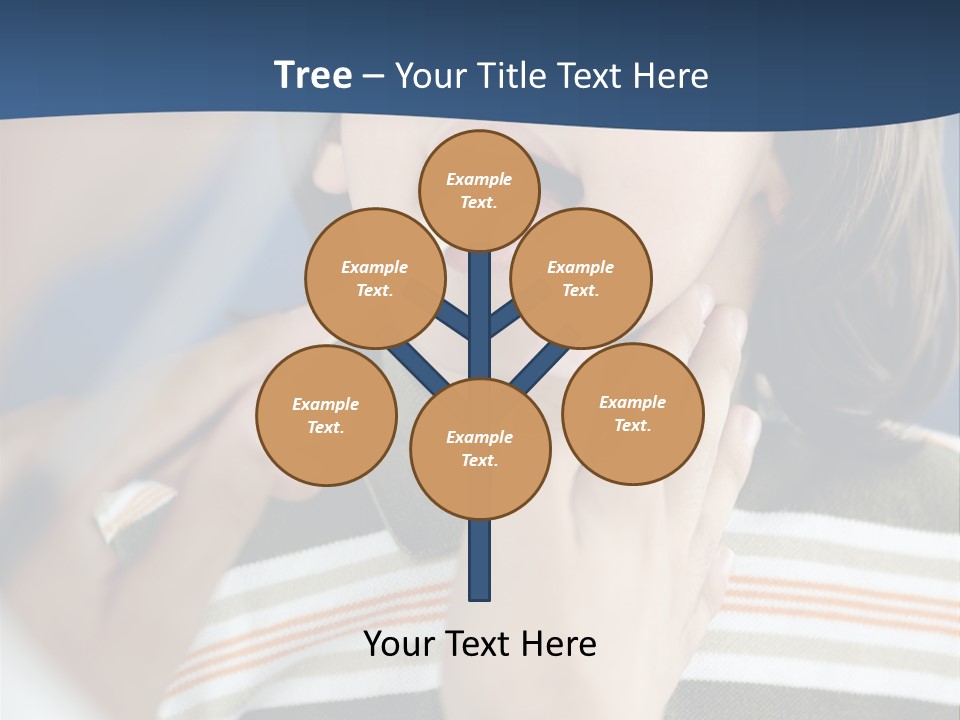 Open Child Dent PowerPoint Template