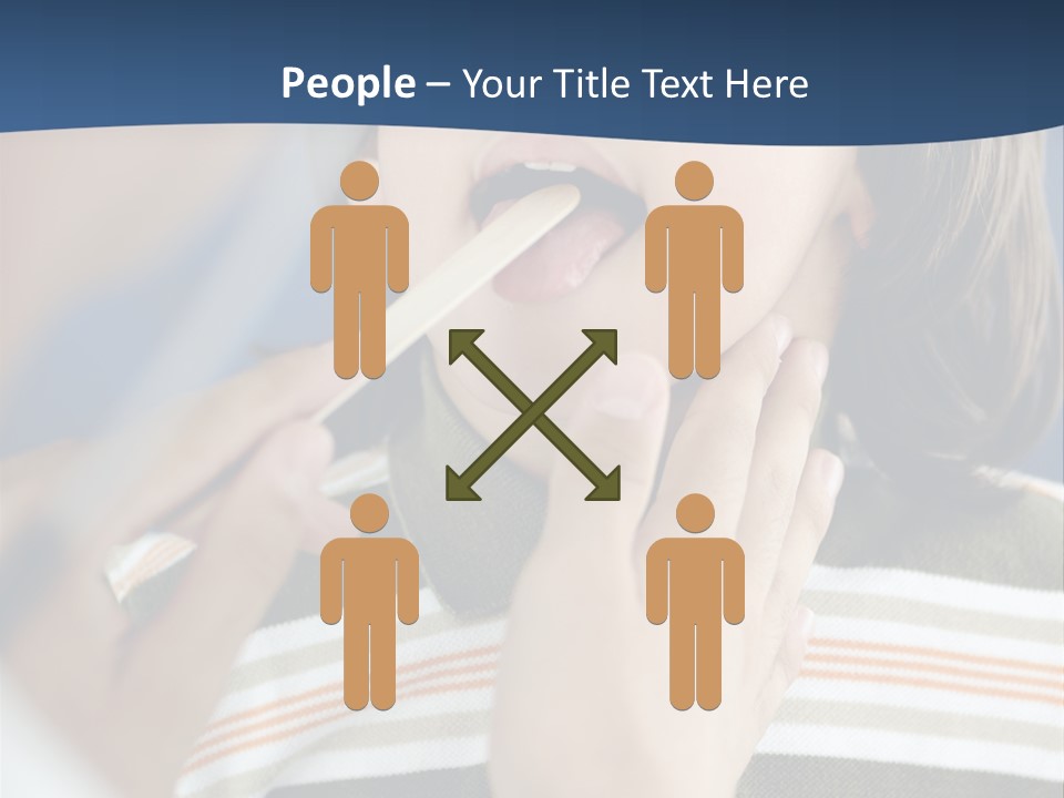 Open Child Dent PowerPoint Template