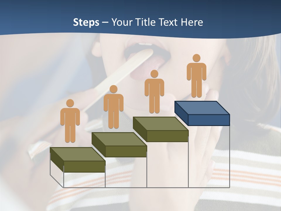 Open Child Dent PowerPoint Template