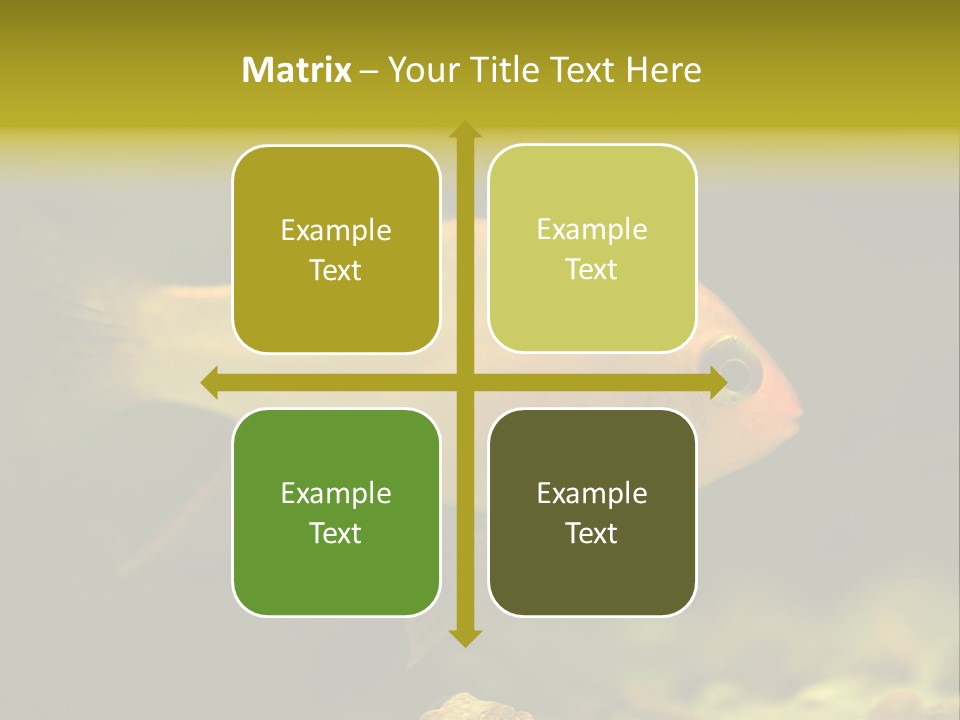 Aqua Altispinosus Green PowerPoint Template