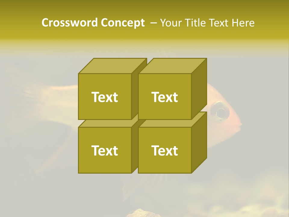 Aqua Altispinosus Green PowerPoint Template