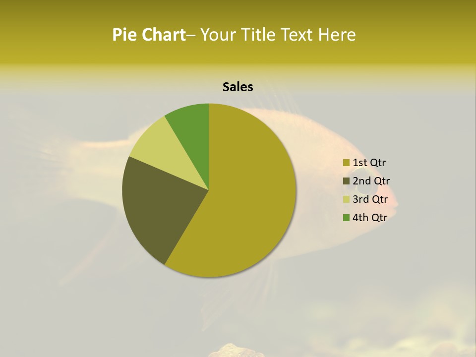 Aqua Altispinosus Green PowerPoint Template