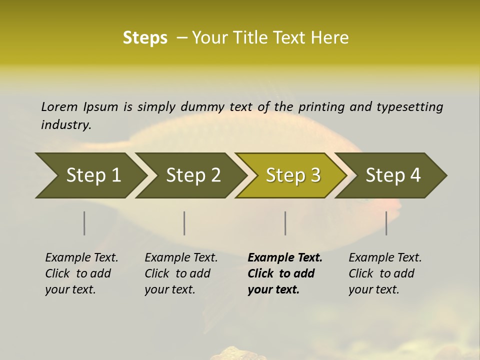 Aqua Altispinosus Green PowerPoint Template