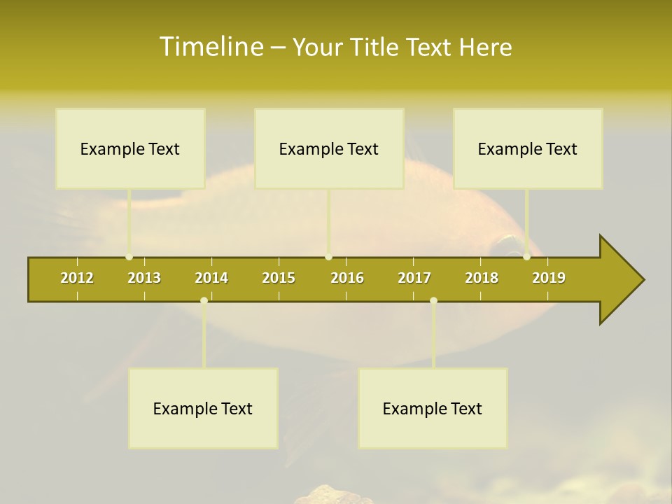 Aqua Altispinosus Green PowerPoint Template