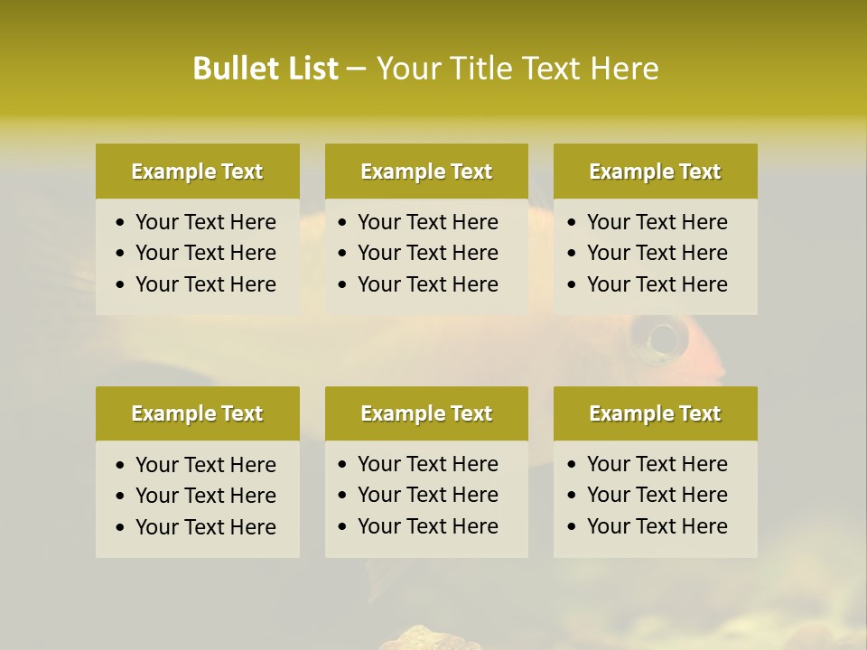 Aqua Altispinosus Green PowerPoint Template