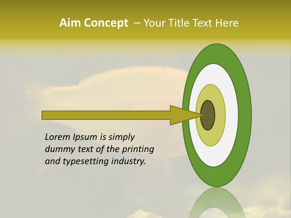 Aqua Altispinosus Green PowerPoint Template