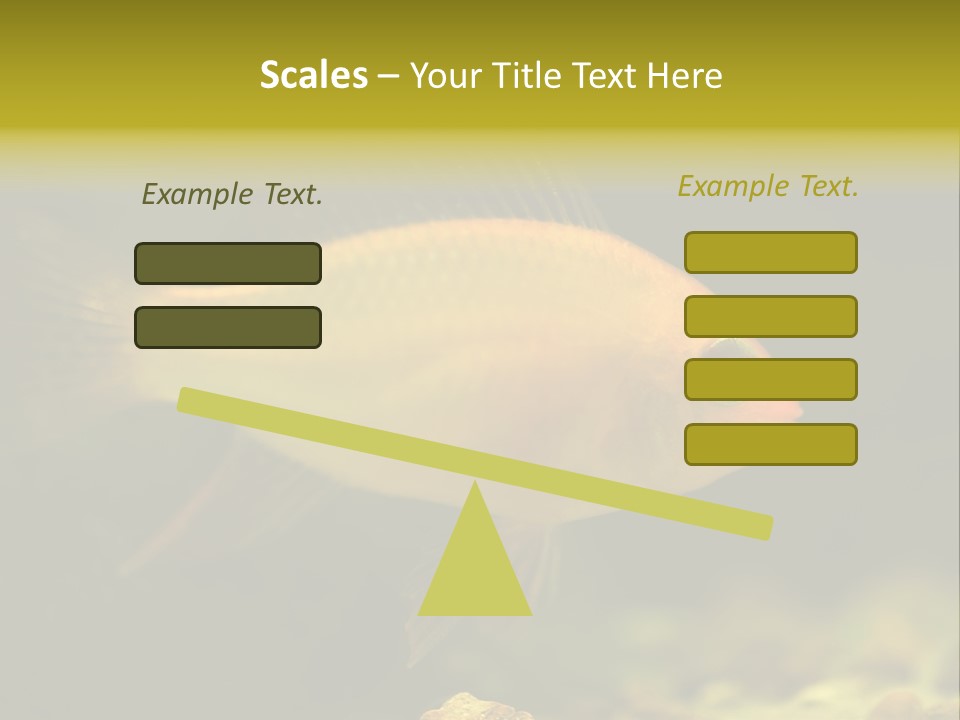 Aqua Altispinosus Green PowerPoint Template