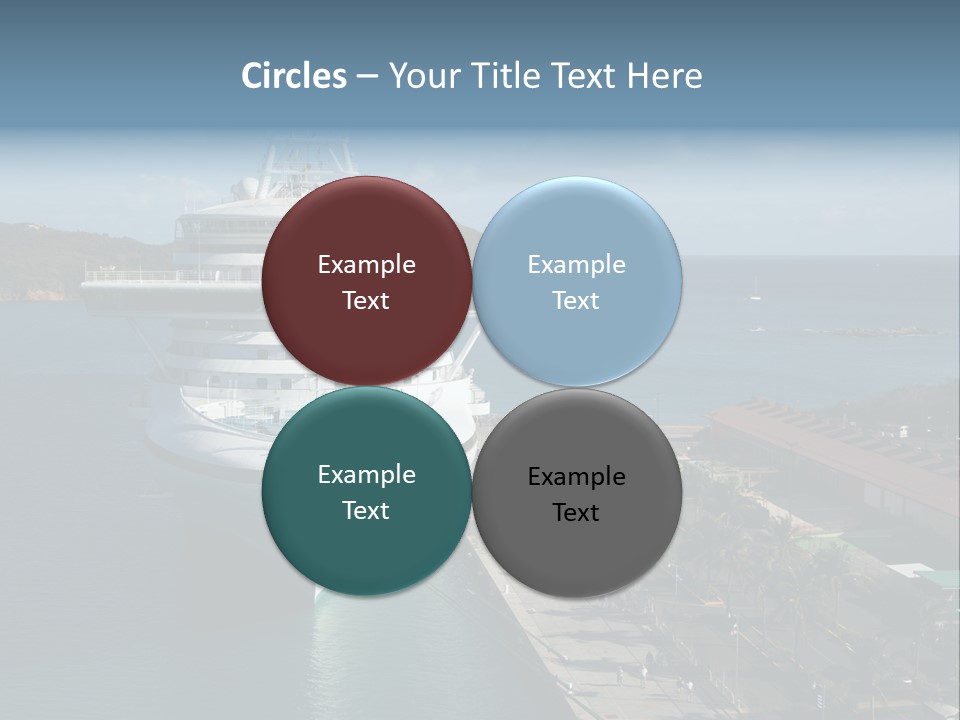 Palm Ocean Sail PowerPoint Template