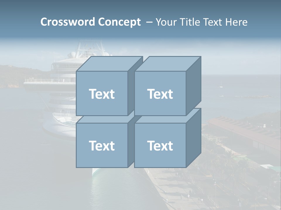 Palm Ocean Sail PowerPoint Template