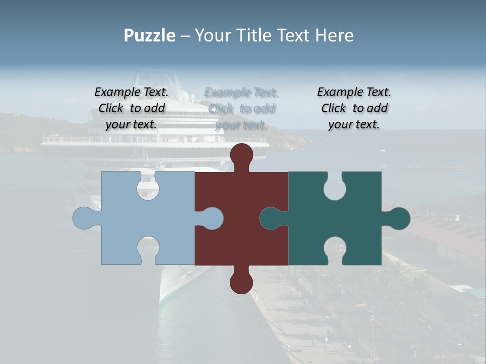 Palm Ocean Sail PowerPoint Template