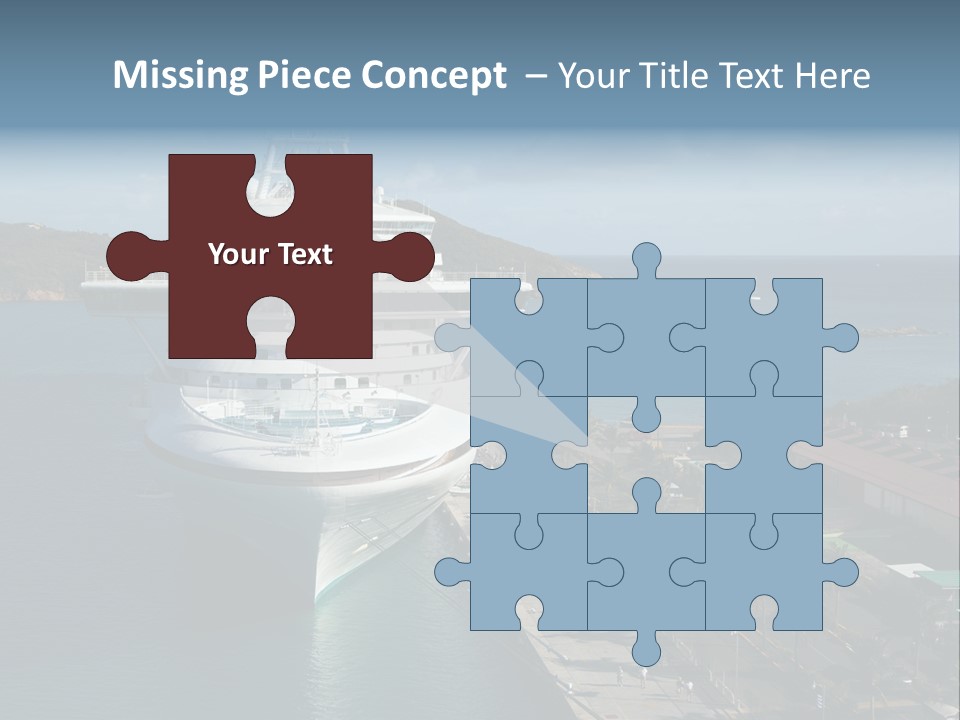 Palm Ocean Sail PowerPoint Template