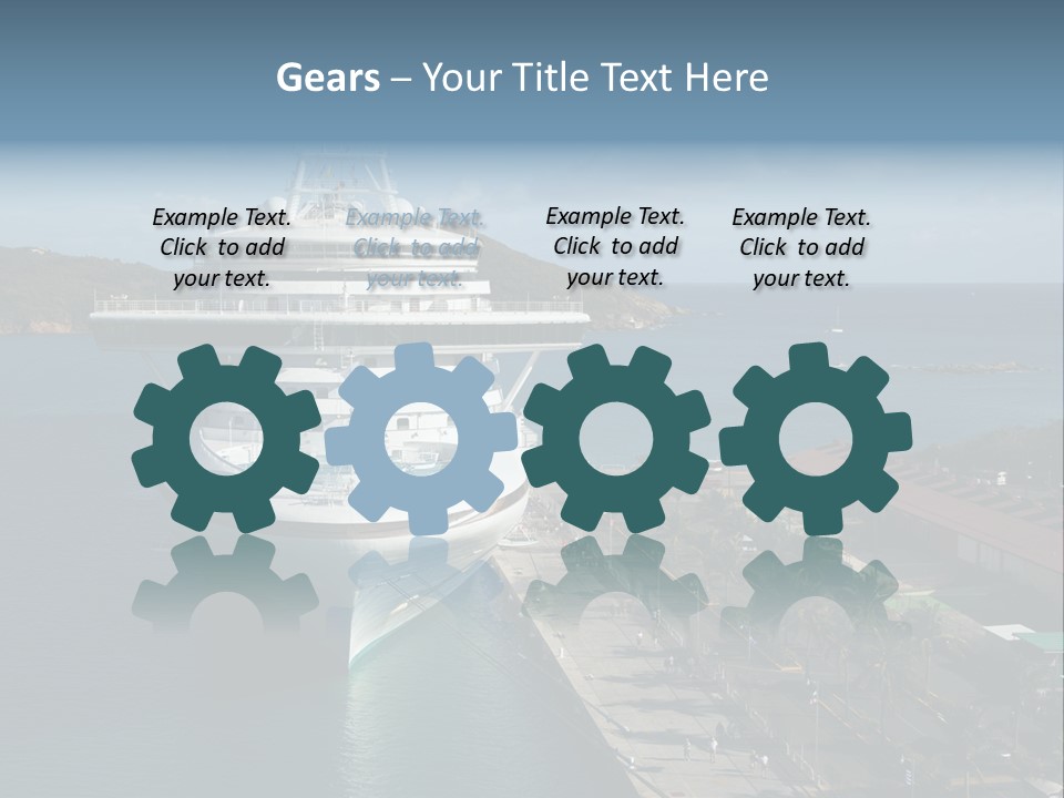 Palm Ocean Sail PowerPoint Template