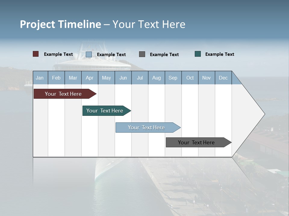 Palm Ocean Sail PowerPoint Template
