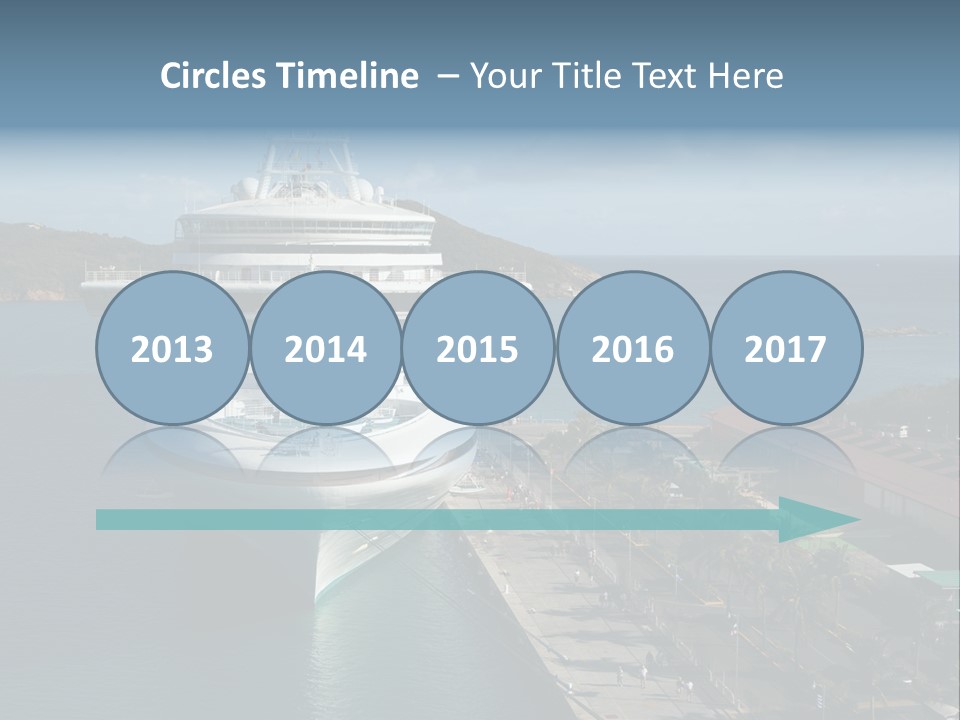 Palm Ocean Sail PowerPoint Template