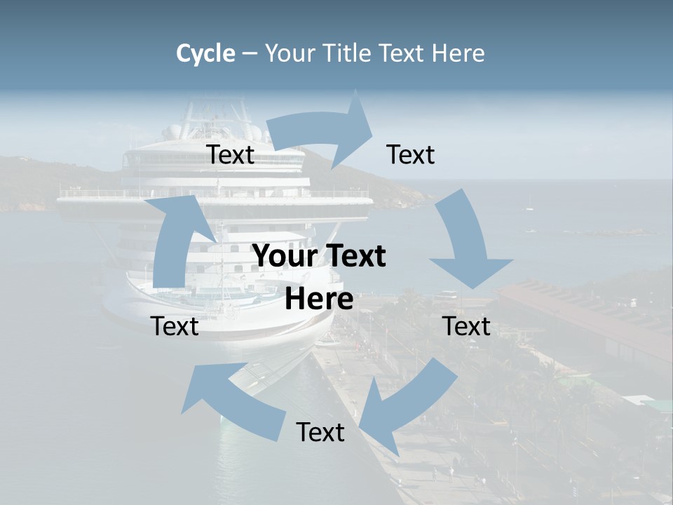 Palm Ocean Sail PowerPoint Template