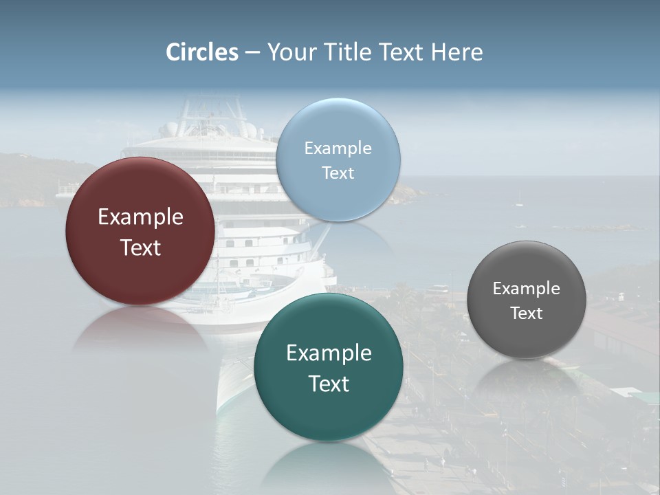 Palm Ocean Sail PowerPoint Template