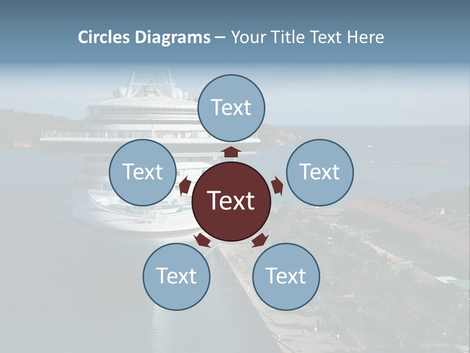Palm Ocean Sail PowerPoint Template
