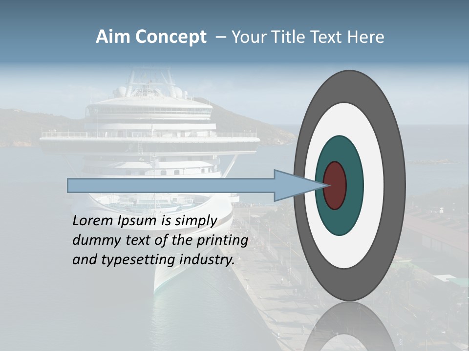 Palm Ocean Sail PowerPoint Template