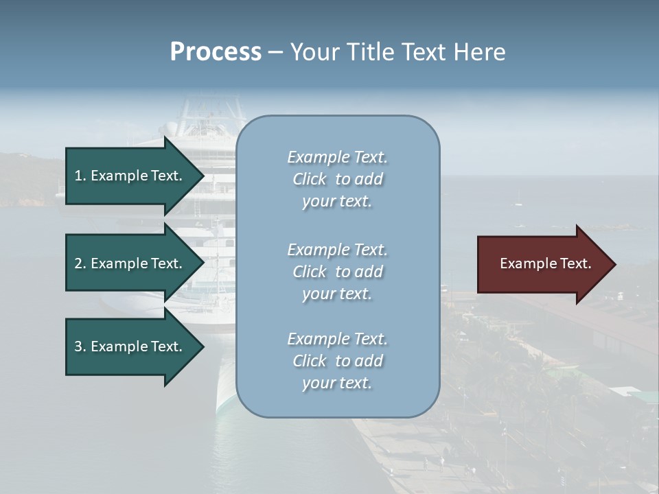 Palm Ocean Sail PowerPoint Template