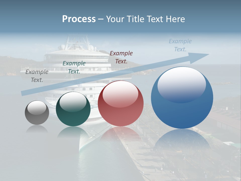 Palm Ocean Sail PowerPoint Template