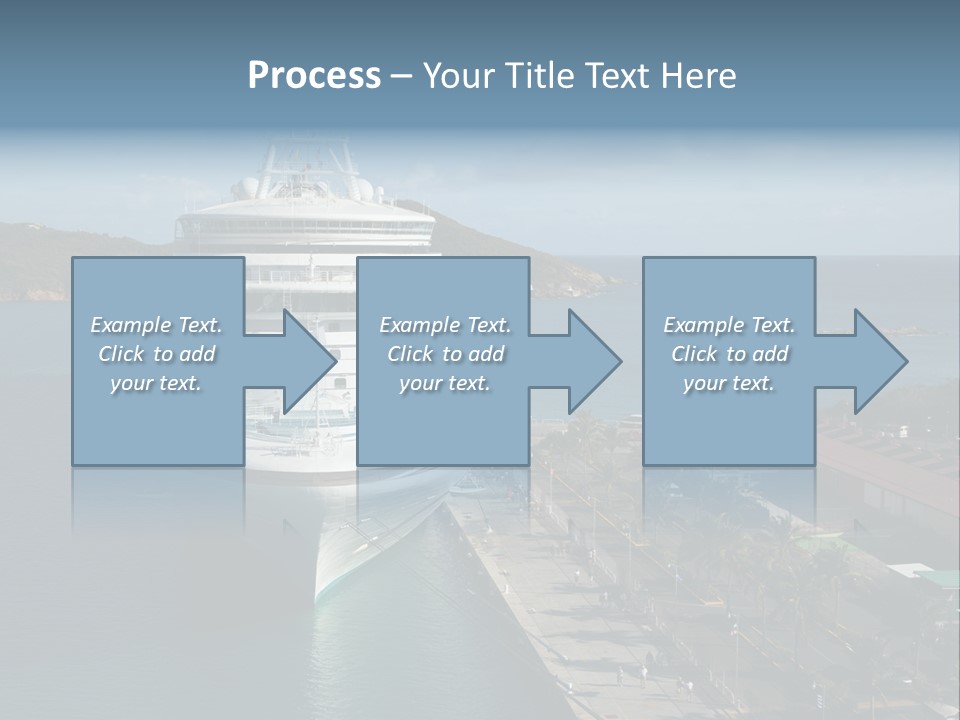 Palm Ocean Sail PowerPoint Template