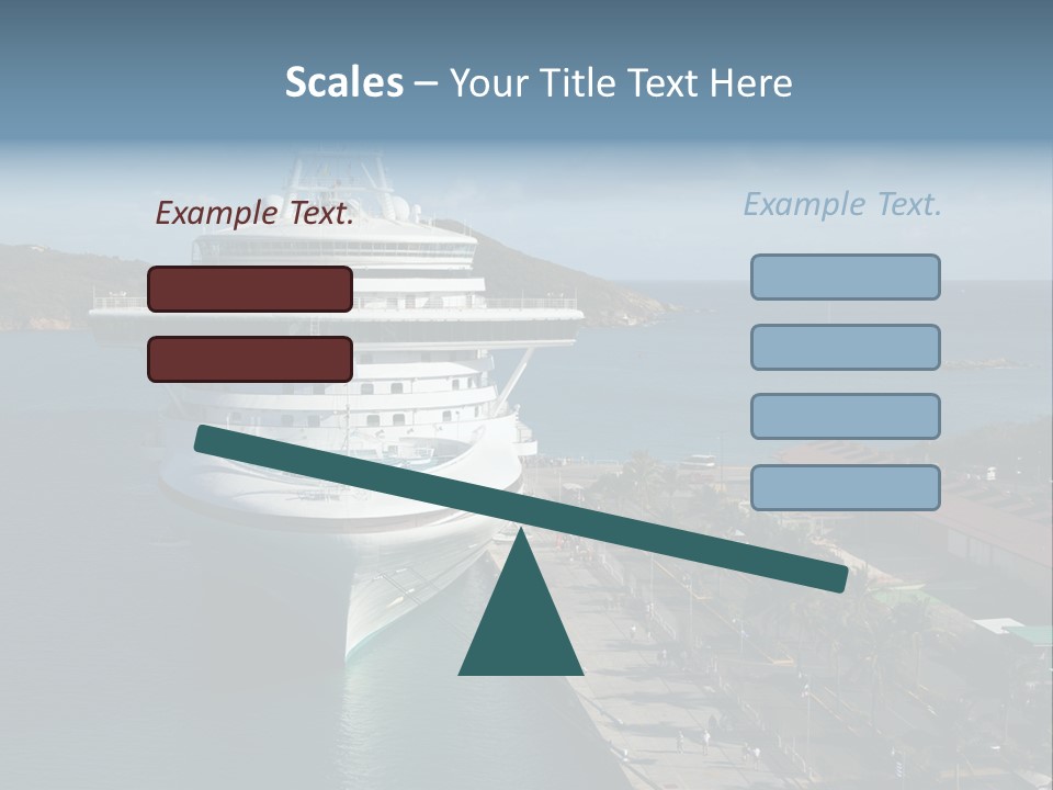 Palm Ocean Sail PowerPoint Template