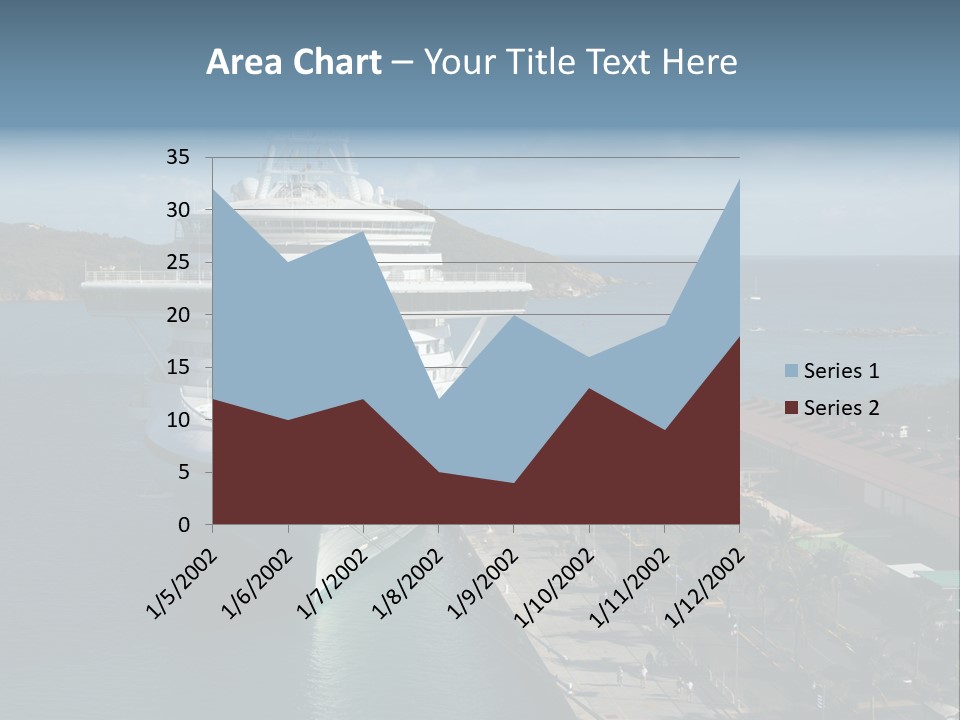 Palm Ocean Sail PowerPoint Template