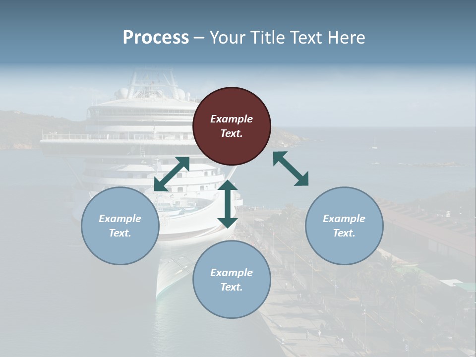 Palm Ocean Sail PowerPoint Template