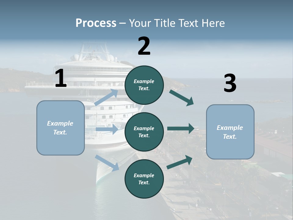 Palm Ocean Sail PowerPoint Template