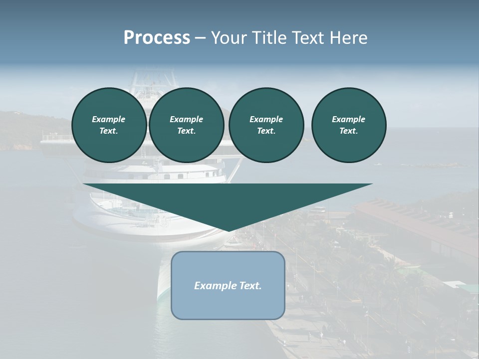 Palm Ocean Sail PowerPoint Template