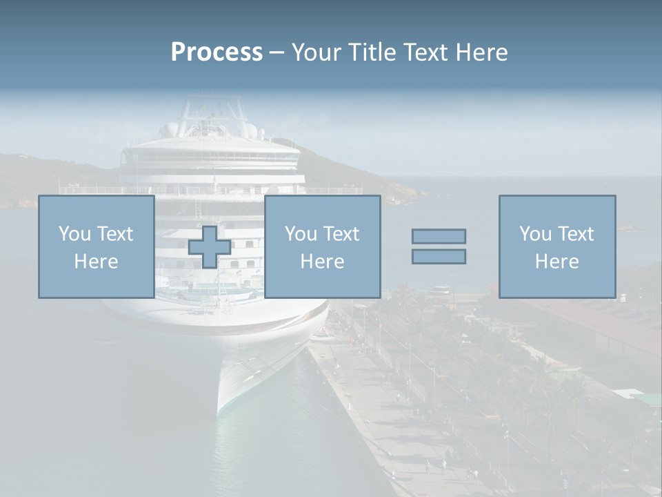 Palm Ocean Sail PowerPoint Template
