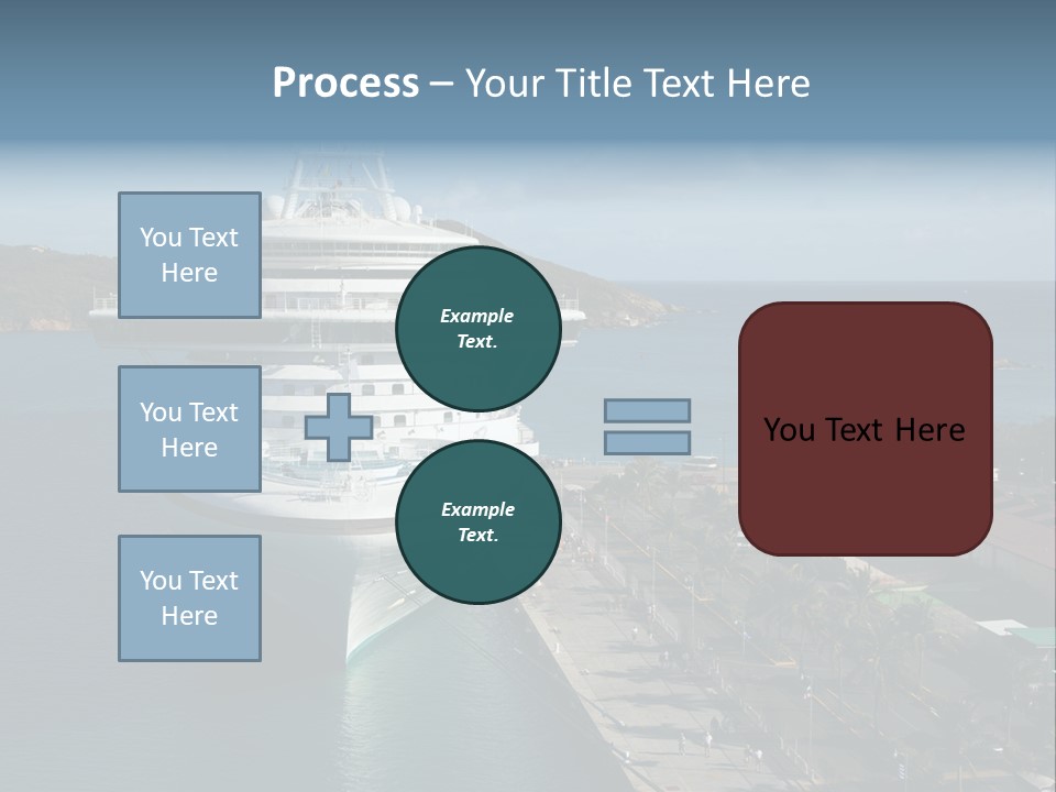 Palm Ocean Sail PowerPoint Template