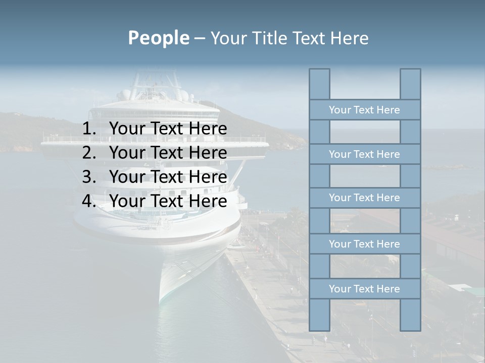 Palm Ocean Sail PowerPoint Template