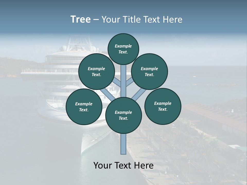 Palm Ocean Sail PowerPoint Template