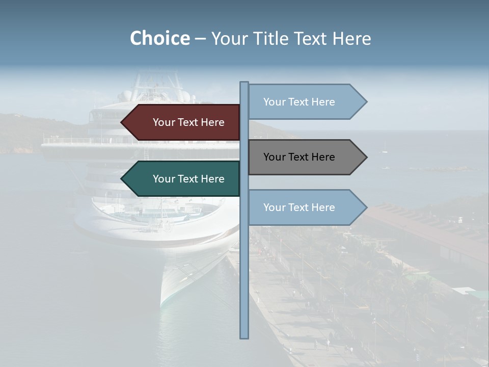 Palm Ocean Sail PowerPoint Template